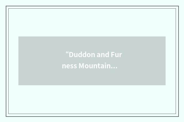 “Duddon and Furness Mountain Rescue Team”缩略