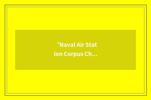 “Naval Air Station Corpus Christi”缩略
