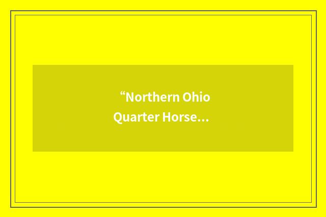 “Northern Ohio Quarter Horse Association”缩略