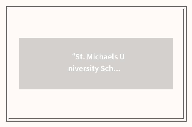 “St. Michaels University School”缩略