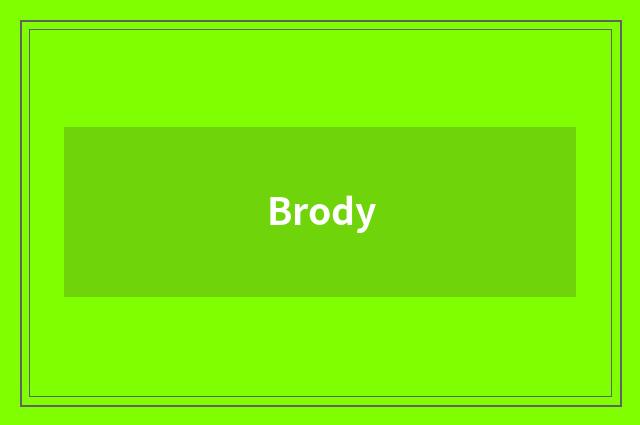 Brody
