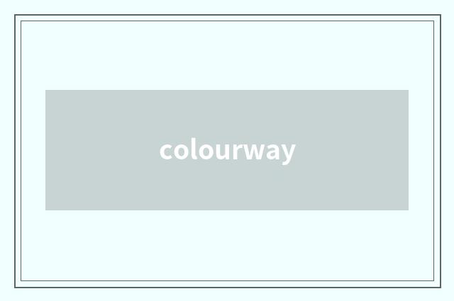 colourway