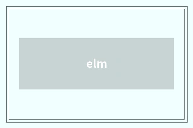 elm