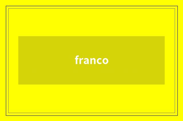 franco