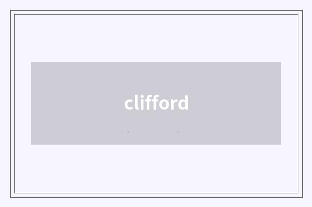 clifford