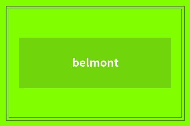 belmont