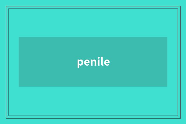 penile