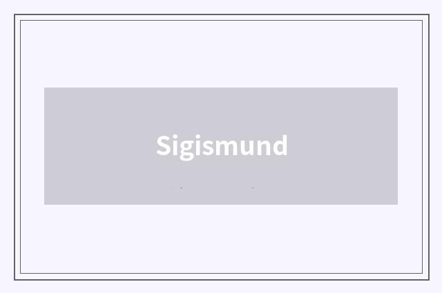 Sigismund