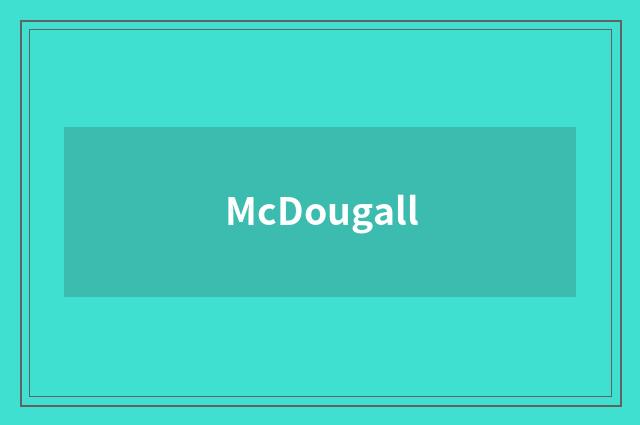 McDougall