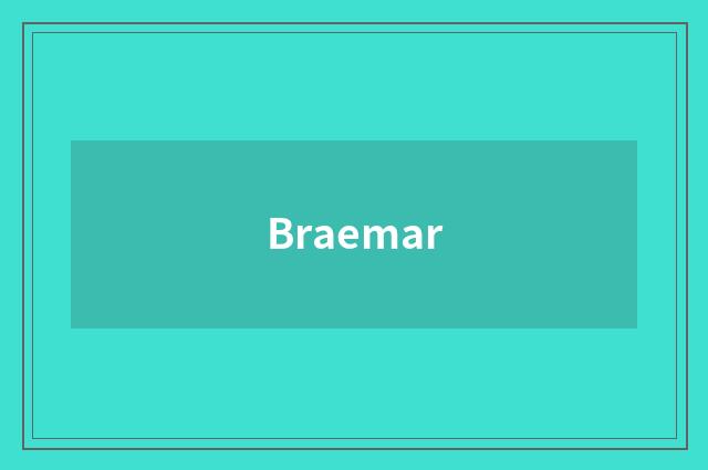 Braemar
