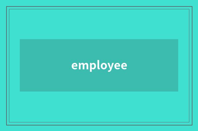 employee