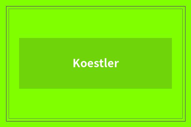 Koestler