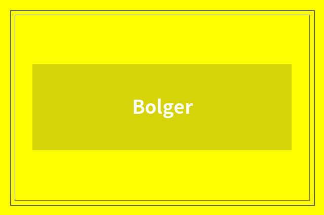 Bolger
