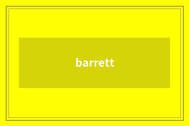 barrett