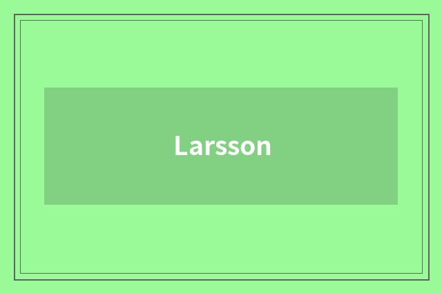 Larsson