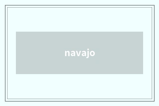 navajo