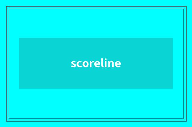 scoreline