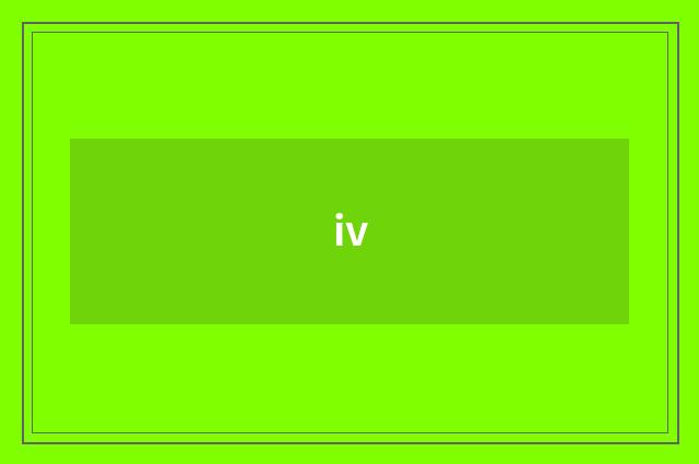 iv