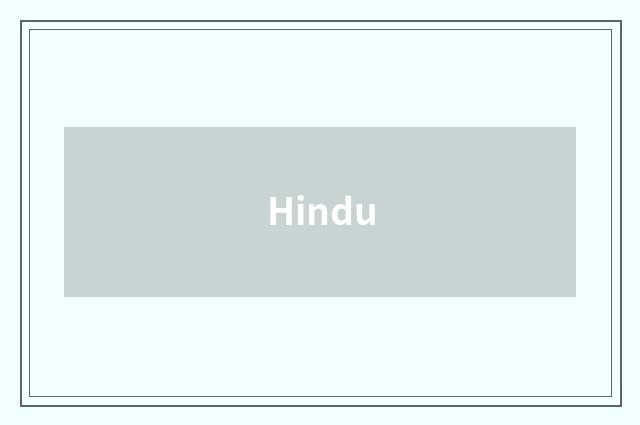 Hindu