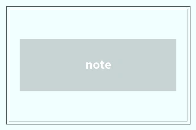 note