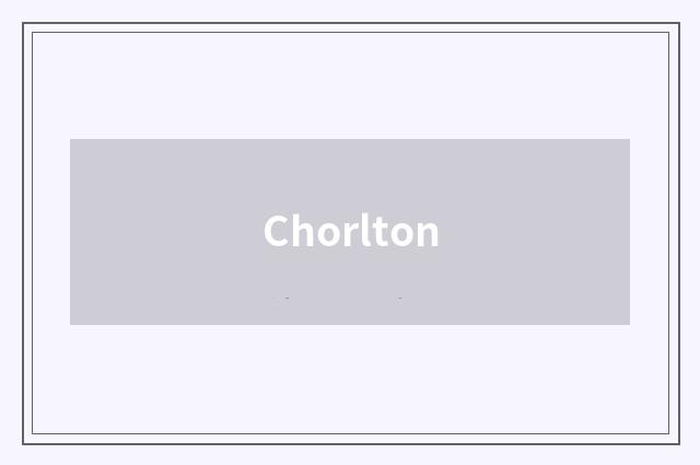 Chorlton