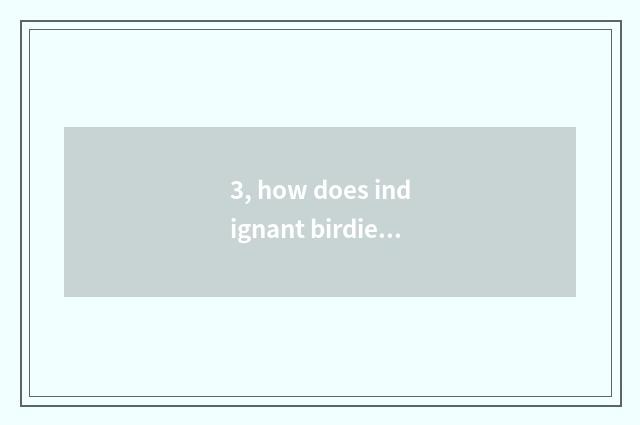 3, how does indignant birdie download?