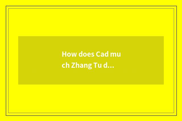 How does Cad much Zhang Tu disclose independent plan?