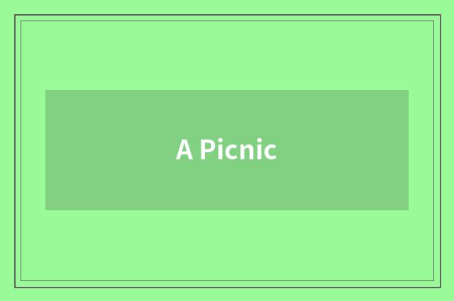 A Picnic